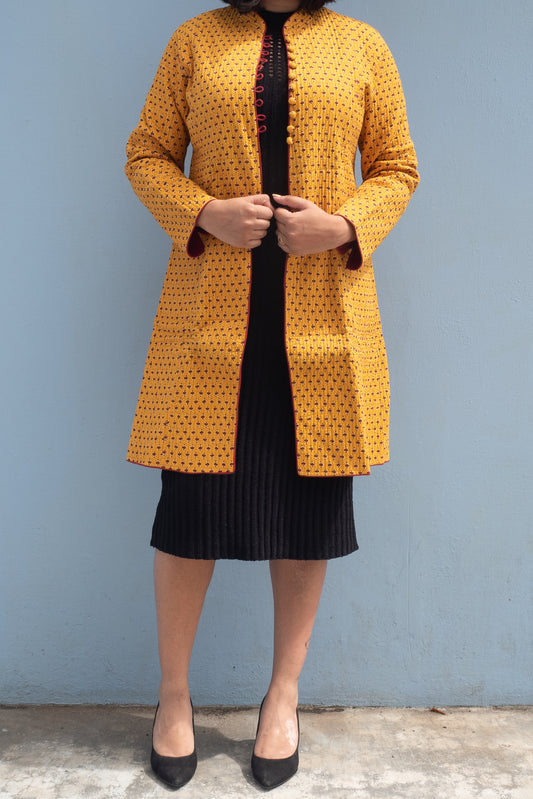 Sunflower Quilted Coat